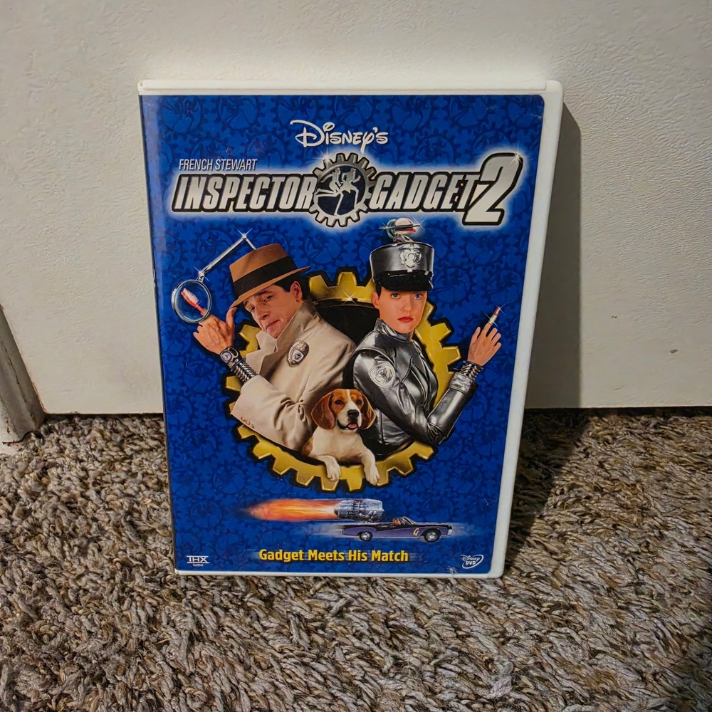 Inspector Gadget 2 DVD Disney French Stewart Elaine Hendrix Widescreen 2003 G